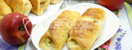 пирожки с яблоками в духовке. Шаг 18