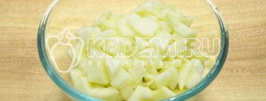 пирожки с яблоками в духовке. Шаг 9