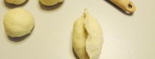 пирожки с яйцами на кефире. Шаг 10