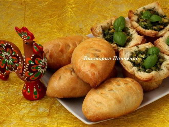 Рецепт пирожков с яйцом и пряной зеленью
