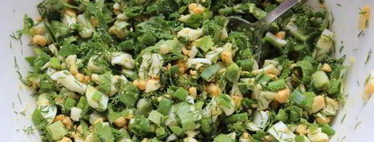 пирожки с яйцом и пряной зеленью. Шаг 5