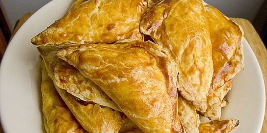 Пирожки-треугольники с мясом