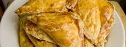 пирожки-треугольники с мясом. Шаг 6