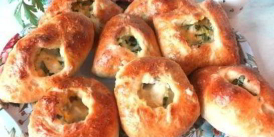 Пирожки Три сыра