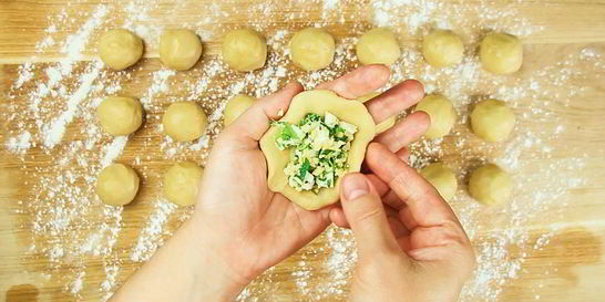 Пирожки за 5 минут