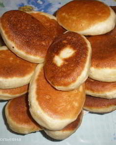 Пирожки жареные, постные
