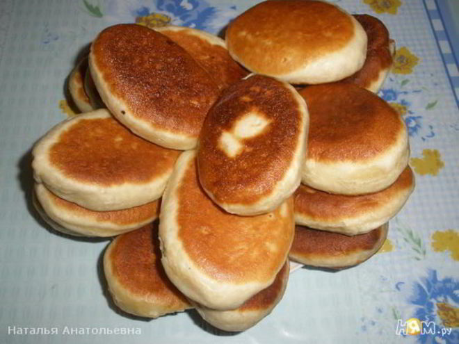 Рецепт пирожков жареных, постных