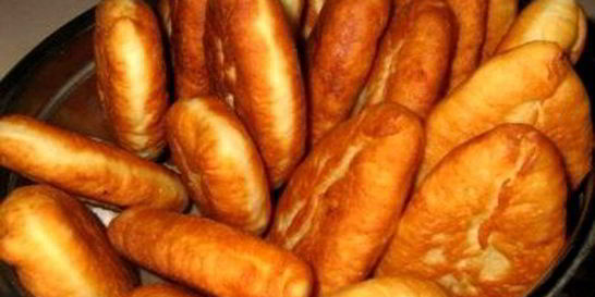 Пирожки жареные с капустой