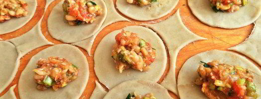 постные пирожки с фасолью. Шаг 11