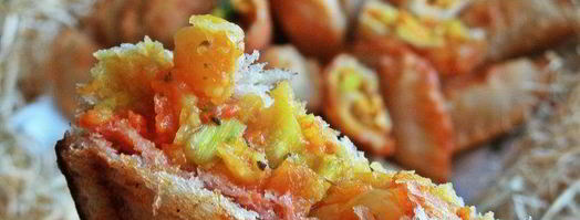 постные пирожки с фасолью. Шаг 25