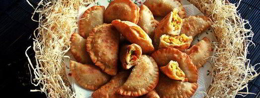 постные пирожки с фасолью. Шаг 26