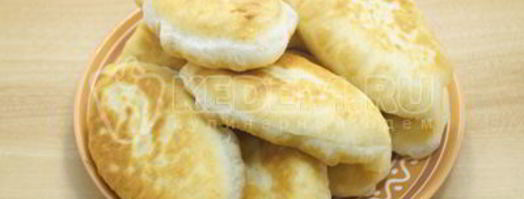 постные пирожки с капустой. Шаг 13