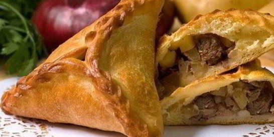 Эчпочмак с картофелем и мясом по-татарски