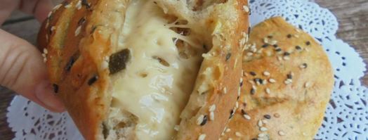 закусочные пирожки с сыром на тесте с морской капустой. Шаг 9