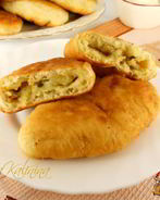 Жареные пирожки из заварного дрожжевого теста