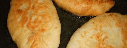 жареные пирожки из заварного дрожжевого теста. Шаг 5