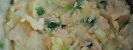 жареные пирожки с картошкой и и грибами. Шаг 4