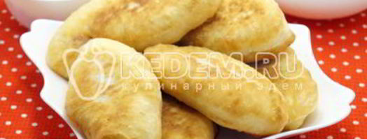 жареные пирожки с клюквой. Шаг 15