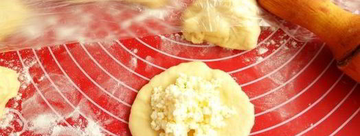 жареные пирожки с творогом на сковороде. Шаг 12