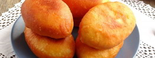 жареные пирожки с творогом на сковороде. Шаг 21