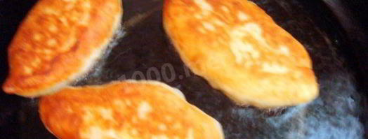 жареные постные дрожжевые пирожки на сухих дрожжах с капустой за 15 минут. Шаг 13