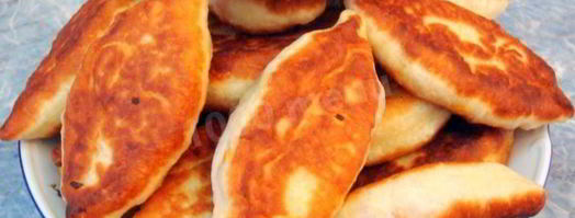 жареные постные дрожжевые пирожки на сухих дрожжах с капустой за 15 минут. Шаг 14