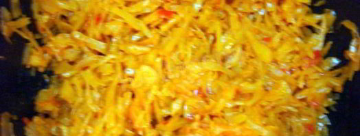 жареные постные дрожжевые пирожки на сухих дрожжах с капустой за 15 минут. Шаг 9