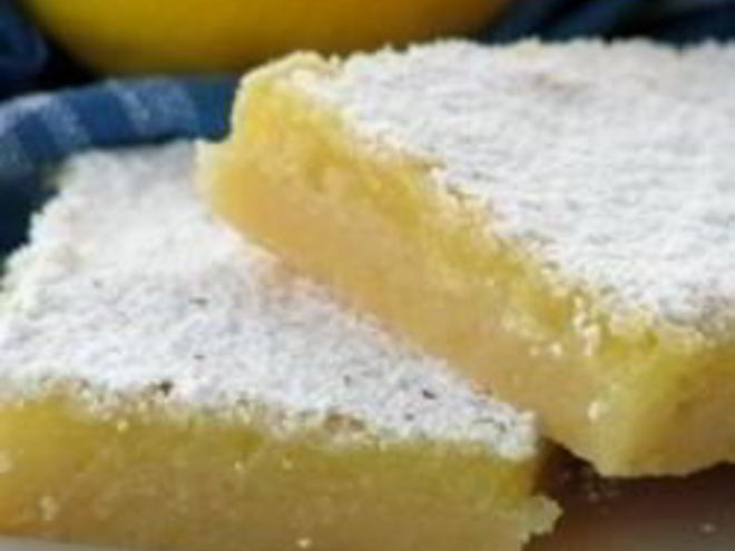 Рецепт американских лимонных пирожных