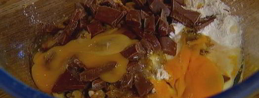 апельсиновые брауни с грецкими орехами. Шаг 7