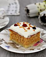 Баварские пирожные бисквитно песочные