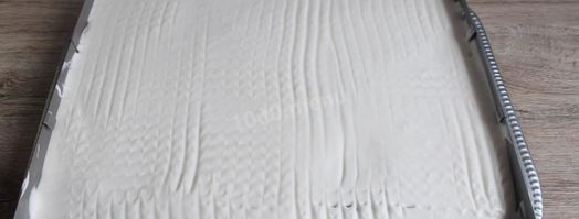 баварские пирожные бисквитно песочные. Шаг 12