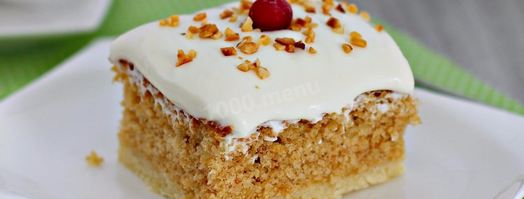 баварские пирожные бисквитно песочные. Шаг 13