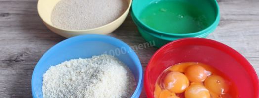 баварские пирожные бисквитно песочные. Шаг 3