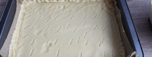 баварские пирожные бисквитно песочные. Шаг 8