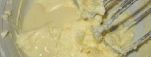 бисквитное пирожное с масляным кремом. Шаг 3