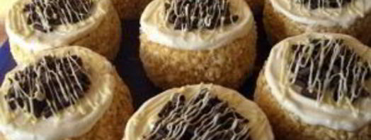 бисквитное пирожное с масляным кремом. Шаг 5