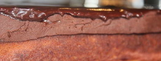 брауни с ганашом и шоколадным гляссажем. Шаг 11