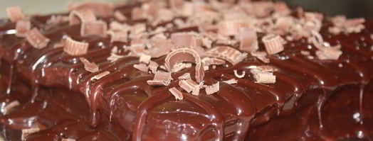 брауни с ганашом и шоколадным гляссажем. Шаг 12