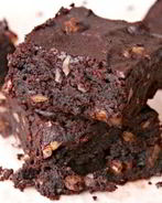 Брауни с грецкими орехами