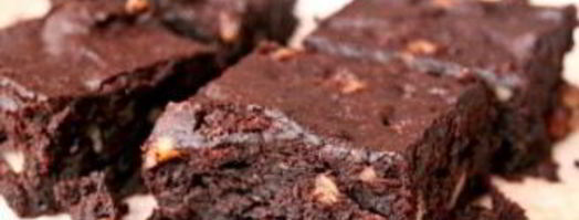 брауни с грецкими орехами. Шаг 11