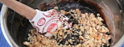 брауни с грецкими орехами. Шаг 8