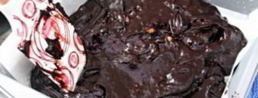 брауни с грецкими орехами. Шаг 10