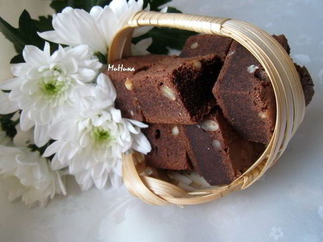 Рецепт брауни с кедровыми орешками