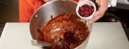 брауни с клюквенным мороженым. Шаг 3