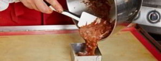 брауни с клюквенным мороженым. Шаг 4