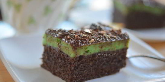 Брауни с мятным вкусом