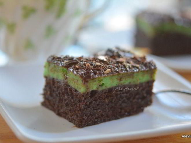 Рецепт брауни с мятным вкусом