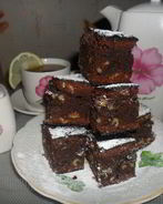 Брауни с орехами