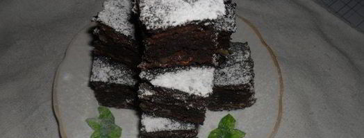 брауни с орехами. Шаг 4