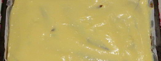 брауни с творогом и вишней. Шаг 13